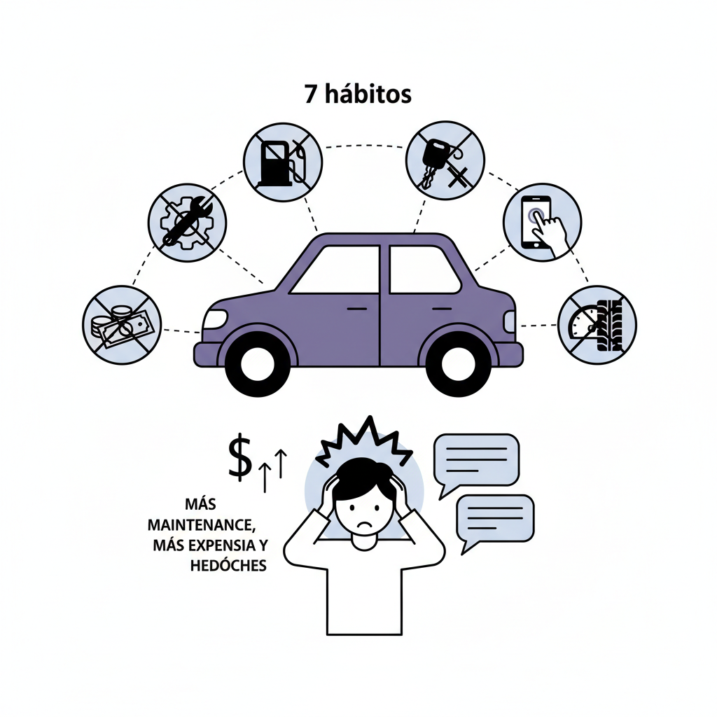 7 hábitos que podem estar acabando com o seu carro (e muita gente faz sem perceber)