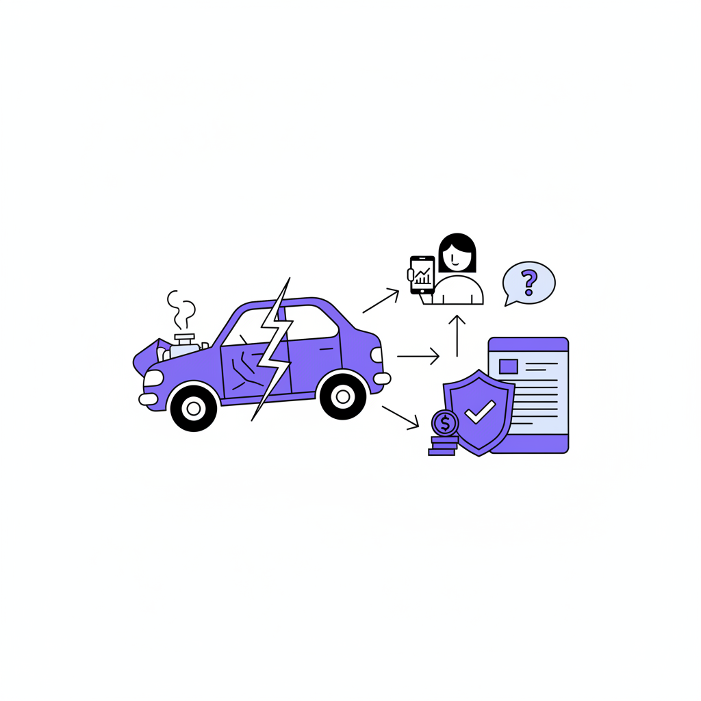Carro financiado deu perda total: e agora?