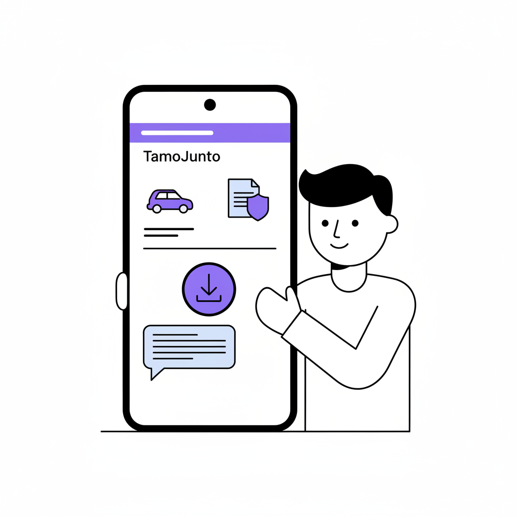Como baixar o app Tamojunto